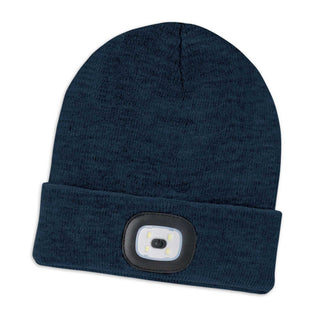 Printwear Headlamp Beanie (Navy)