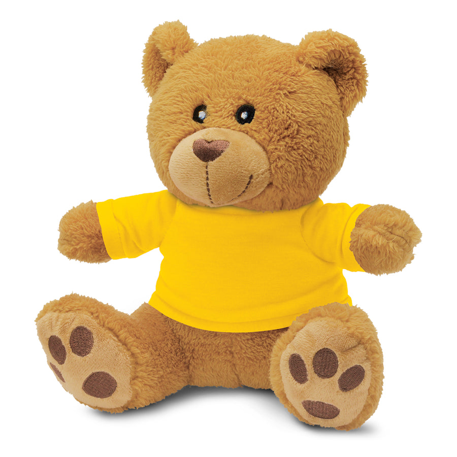 Cuddle Bear Plush Toy (Yellow)