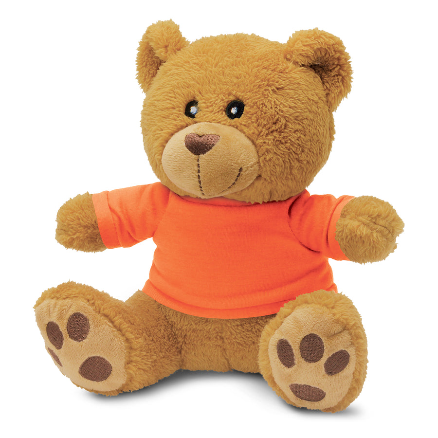 Cuddle Bear Plush Toy (Orange)