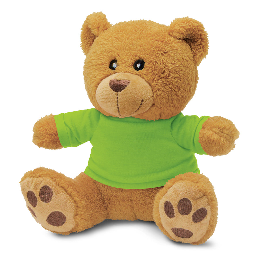 Cuddle Bear Plush Toy (Bright Green)