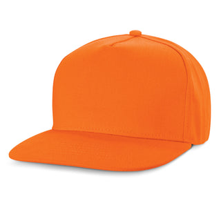 Printwear Chrysler Flat Peak Cap (Orange)