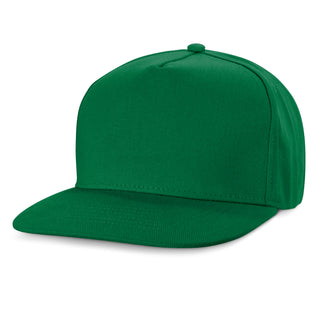 Printwear Chrysler Flat Peak Cap (Dark Green)