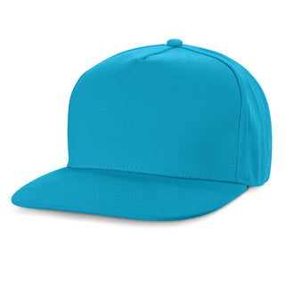 Printwear Chrysler Flat Peak Cap (Light Blue)