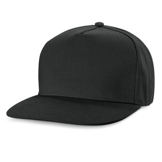 Printwear Chrysler Flat Peak Cap (Black)