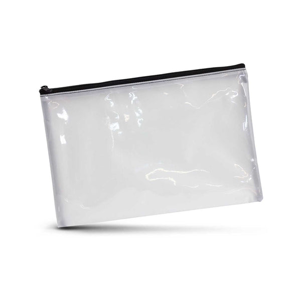 Clarity Cosmetic Bag - Medium (White)