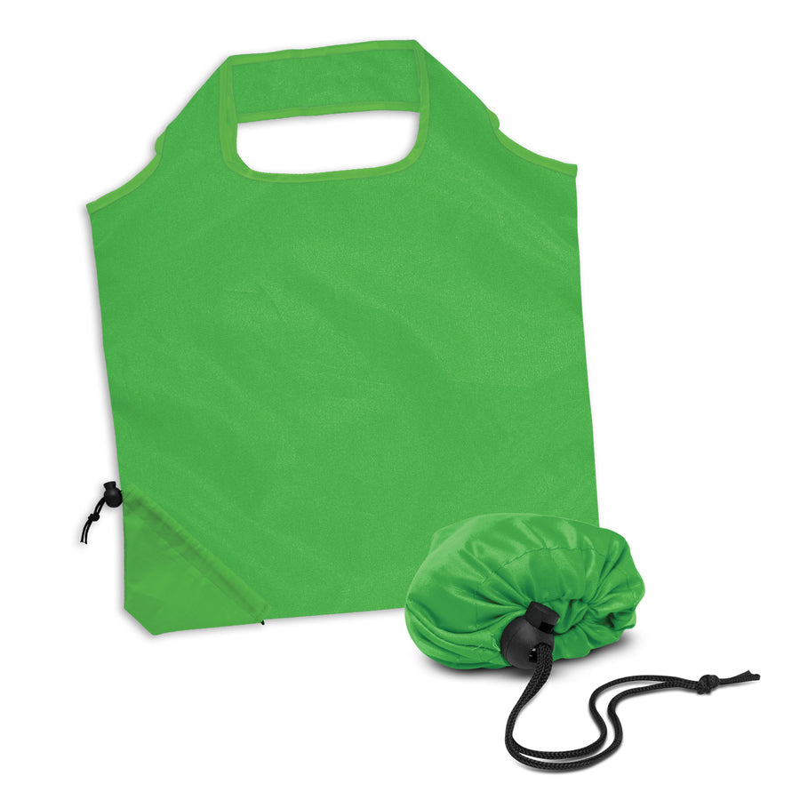 Merino Foldaway Bag (Bright Green)