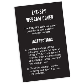 Vector Webcam Cover (Black) — Insert Card