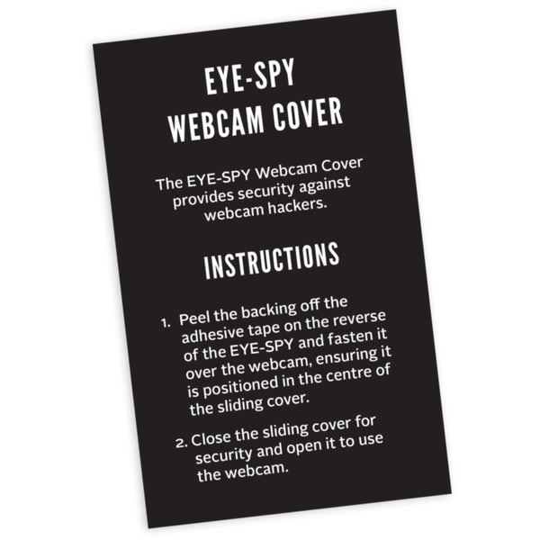 Vector Webcam Cover (Black)