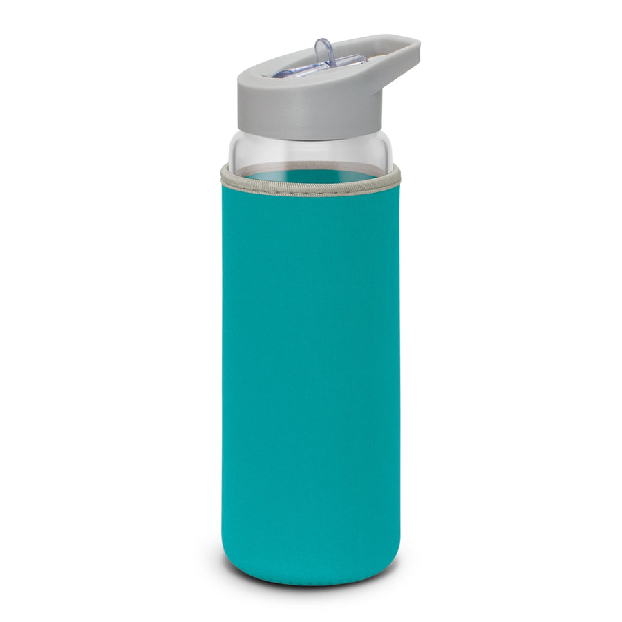 Ridgeline Glass Bottle - Neoprene Sleeve (Light Blue)
