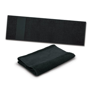 Printwear Enduro Sports Towel (Black)