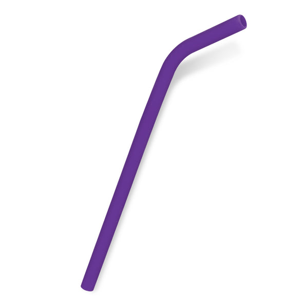 Flax Silicone Straw (Purple)