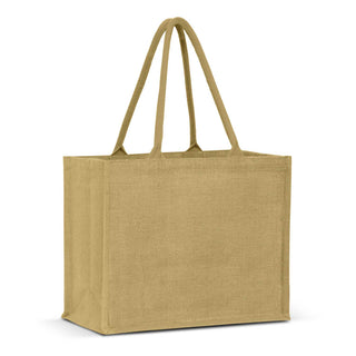 Printwear Torino Jute Tote Bag - Colour Match (Natural)