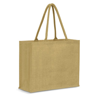 Printwear Modena Jute Tote Bag - Colour Match (Natural)