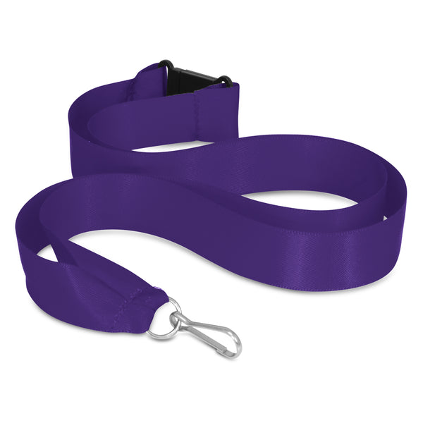 Ribbon Lanyard (Purple)
