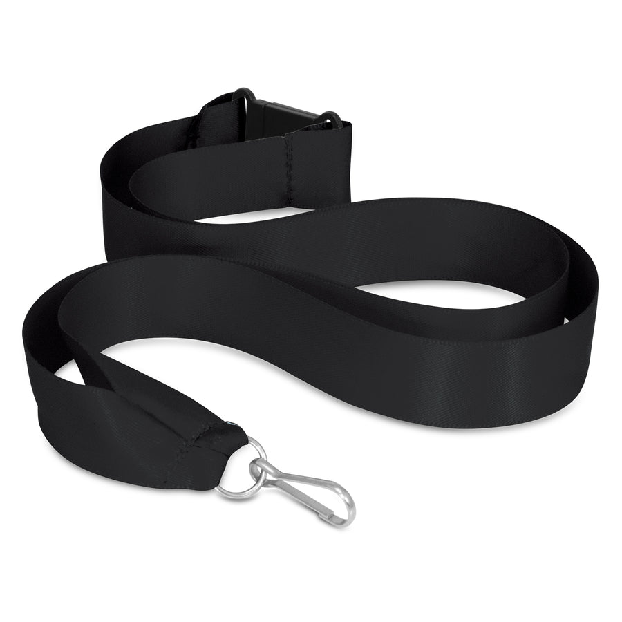 Ribbon Lanyard (Black)