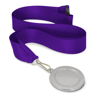 Crest Medal - 50mm (Purple)