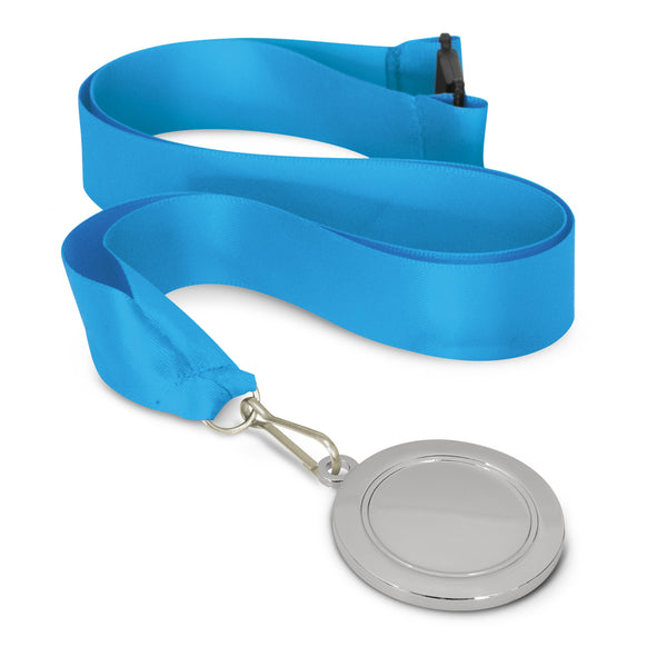 Crest Medal - 50mm (Light Blue)