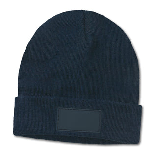 Printwear Everest Beanie with Patch (Navy)