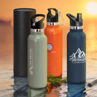 Tasman Vacuum Bottle - Powder Coated (Pink) — Feature