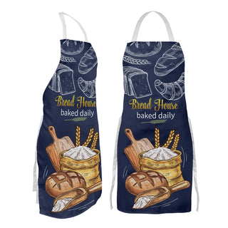 Printwear Renzo Full Colour Bib Apron (Royal Blue)