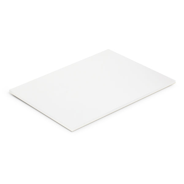 Linen A4 Note Pad - 50 Leaves (White)