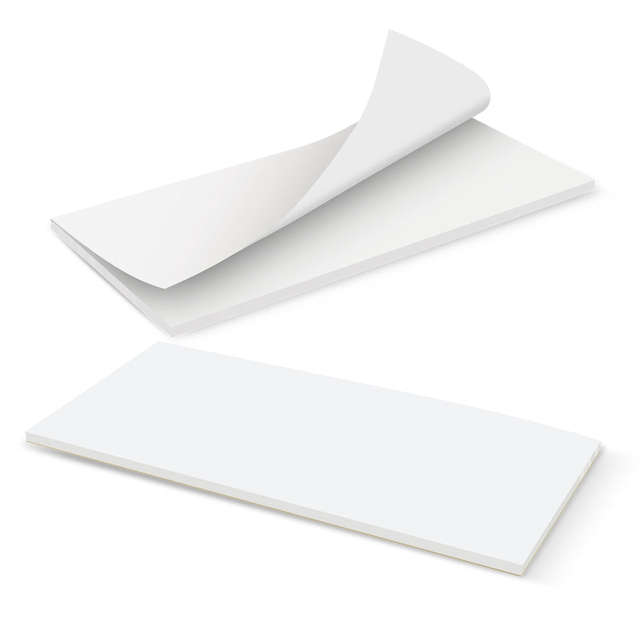 Press DLE Horizontal Note Pad - 50 Leaves (White)