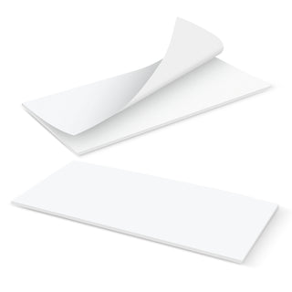 Agogo DLE Horizontal Note Pad - 25 Leaves (White)