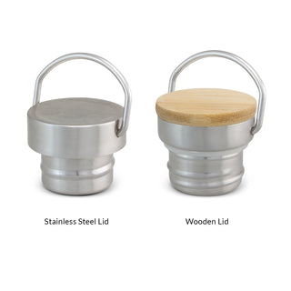 Tasman Deco Vacuum Bottle - Powder Coated (Rust) — Lid Styles