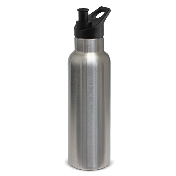 Fiord Vacuum Bottle - Stainless (Black)