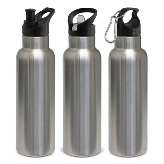 Fiord Vacuum Bottle - Stainless (Black) — Lid Range