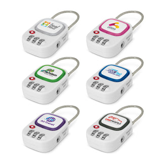 Agogo Zodiac TSA Lock (White)