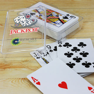 Agogo Saloon Playing Cards (White)