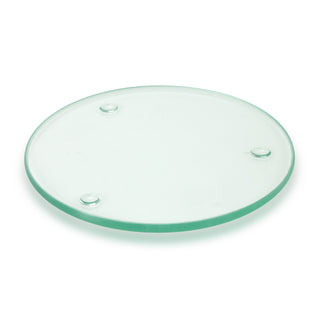 Agogo Venice Single Glass Coaster - Round (Clear)