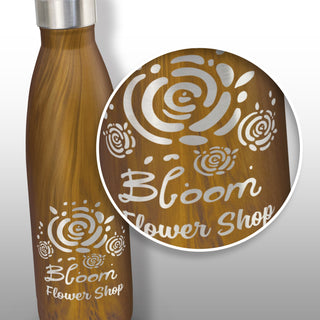 Kauri Heritage Vacuum Bottle (Black) — Engraving