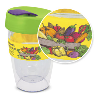 Pulse Cup Leviosa with Band - 330ml (Dark Blue) — Digital Print
