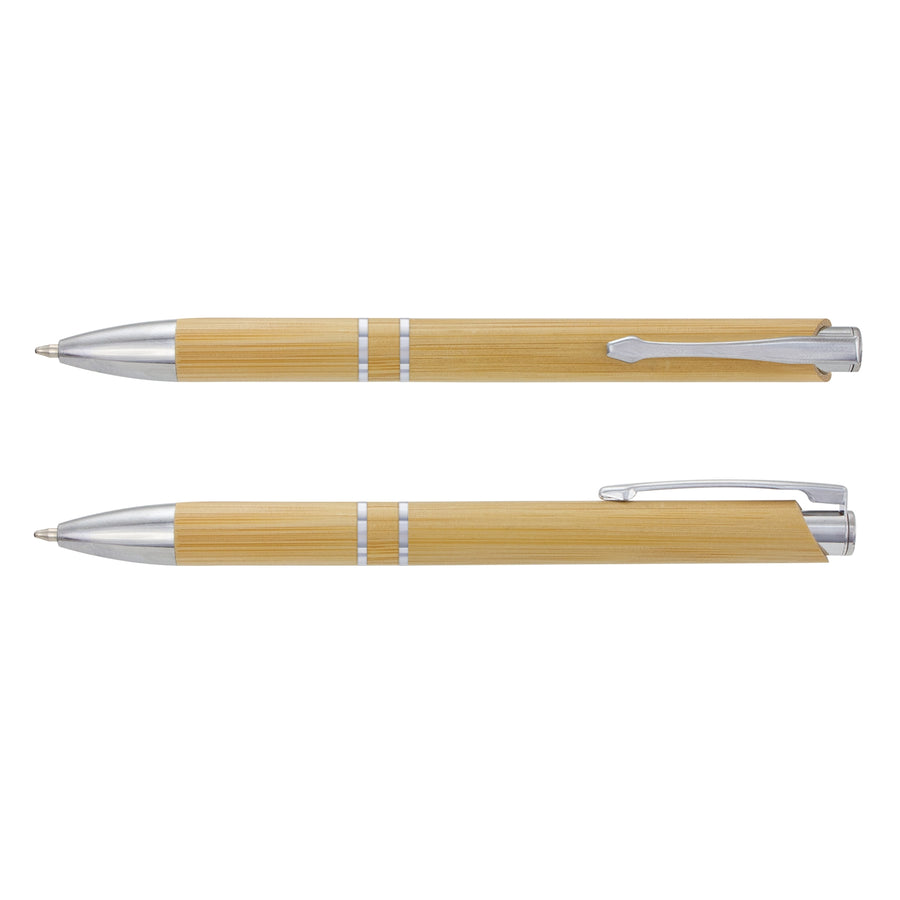 Panama Bamboo Pen (Natural/Silver)