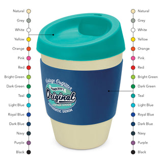 Flax Cup Bamboo (Red) — Mix and Match