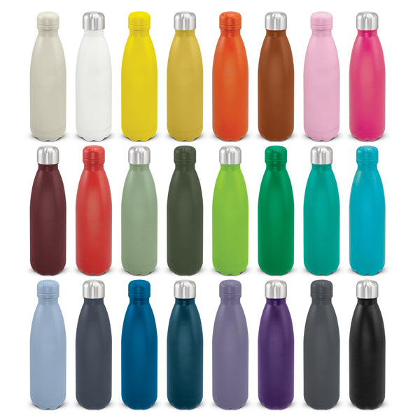 Mirage Powder Coated Vacuum Bottle (Black)