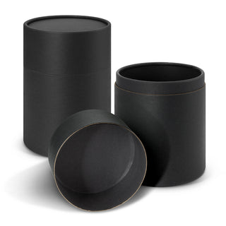 Cylinder Reusable Cup Gift Tube (Black)