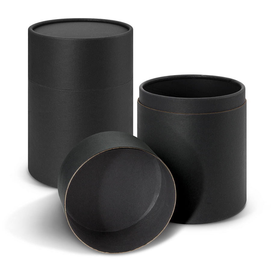 Cylinder Reusable Cup Gift Tube (Black)