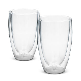 Agogo Tivoli Double Wall Glass Set - 410ml (Clear)