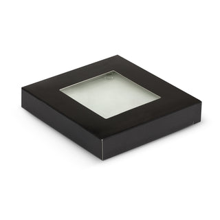 Clarity Glass Coaster - Set of 4 - Square (Clear) — Gift Box