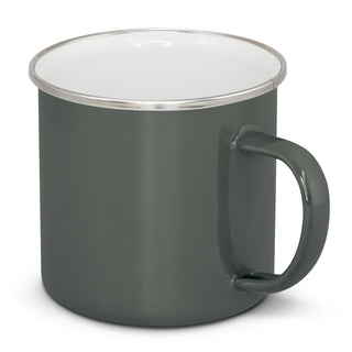 Agogo Bendigo Enamel Mug (Grey)