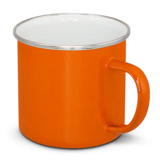 Agogo Bendigo Enamel Mug (Orange)