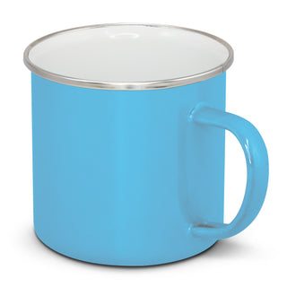 Agogo Bendigo Enamel Mug (Light Blue)