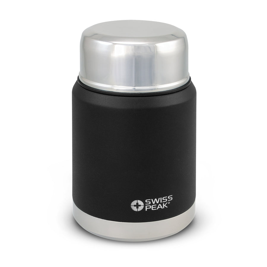Swiss Peak Elite Copper Vacuum Food Container (Black)