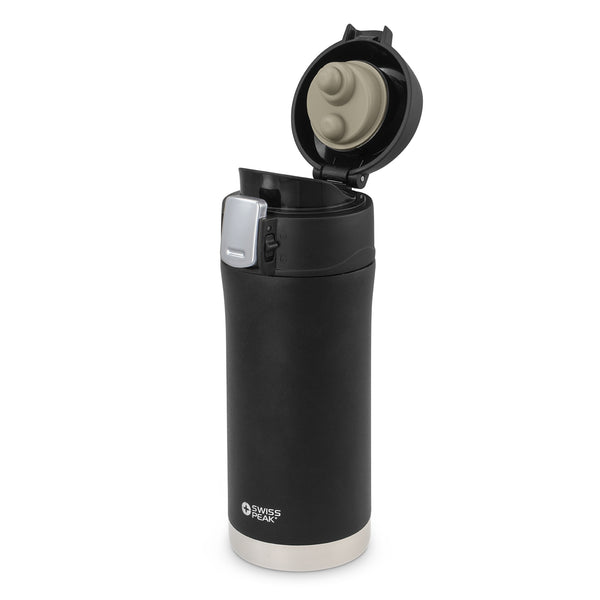 Swiss Peak Elite Copper Vacuum Mug (Black)