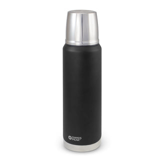 Swiss Peak Elite Copper Vacuum Flask (Black)