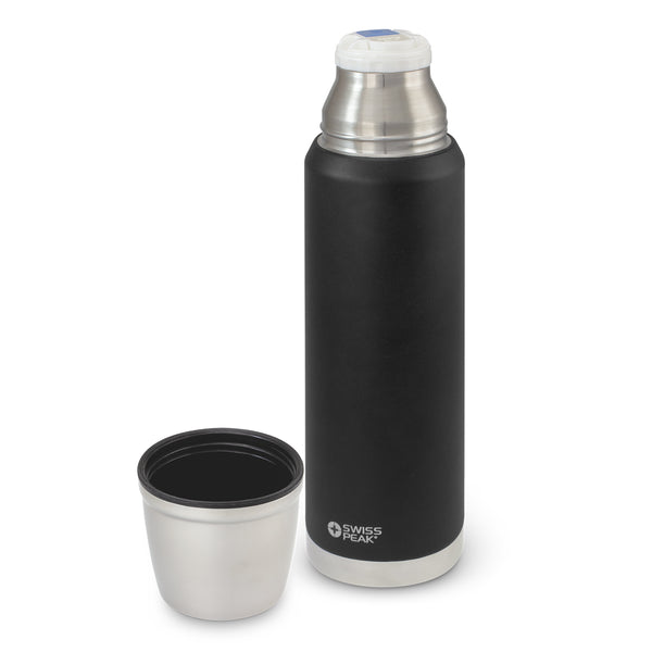 Swiss Peak Elite Copper Vacuum Flask (Black)