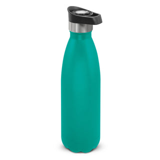 Agogo Mirage Powder Coated Vacuum Bottle - Push Button Lid (Teal)